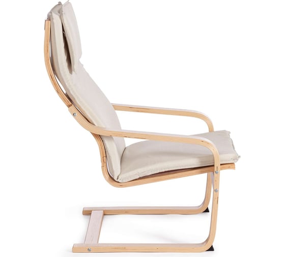 Кресло Tetchair biensdorf (mod. 08) дерево, натуральный хлопок, 67x86x95см, natural (натуральный) a 1/натуральный 19532