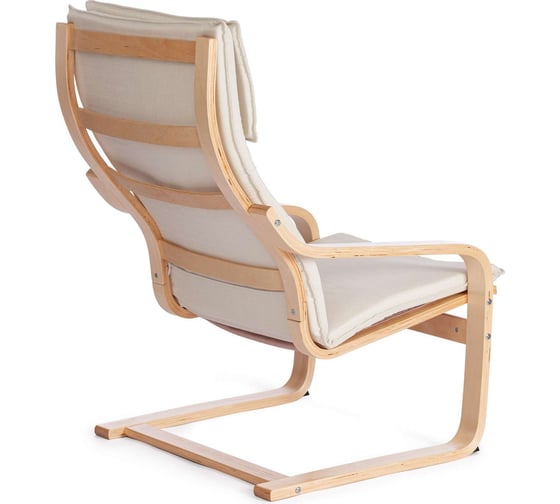 Кресло Tetchair biensdorf (mod. 08) дерево, натуральный хлопок, 67x86x95см, natural (натуральный) a 1/натуральный 19532