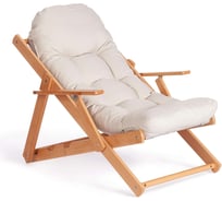 Кресло Tetchair shnauff (mod. 09) дерево, натуральный хлопок, 72.5x82-90x84-103 см, natural (натуральный) a 1/натуральный 19534