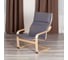 Кресло Tetchair biensdorf (mod. 08) дерево, серый хлопок, 67x86x95см, grey (cерый) а 13/ натуральный 19533 12