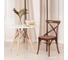 Стул Tetchair cross (mod.cb2001) дерево вяз, 49.5x53.5x87 см, темный орех (№5) 10977 8