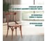 Стул Tetchair cross (mod.cb2001) дерево вяз, 49.5x53.5x87 см, темный орех (№5) 10977 6