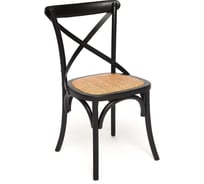 Стул Tetchair cross (mod.cb2001) дерево вяз, 49.5x53.5x87 см, черный 12472