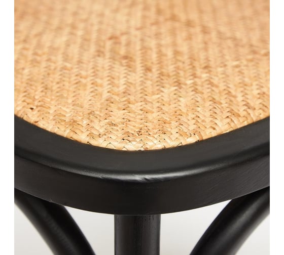 Стул Tetchair cross (mod.cb2001) дерево вяз, 49.5x53.5x87 см, черный 12472