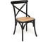 Стул Tetchair cross (mod.cb2001) дерево вяз, 49.5x53.5x87 см, черный 12472 1