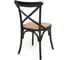 Стул Tetchair cross (mod.cb2001) дерево вяз, 49.5x53.5x87 см, черный 12472 2