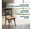 Стул Tetchair cross (mod.cb2001) дерево вяз, 49.5x53.5x87 см, черный 12472 13