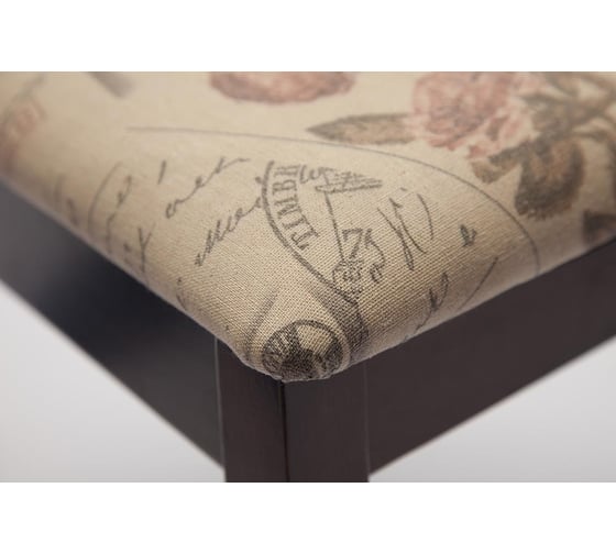 Стул Tetchair picasso ( pc-sc ) / 1 шт. в упаковке дерево гевея, 45x53x97 см, tobacco, ткань прованс №11 19450