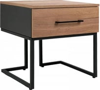 Прикроватная тумба R-Home Loft дуб табак/графит 4009297h_Табак