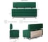 Кухонный диван НОРТА hippo 1200x490x770 зеленый 4657792958406 3