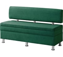 Кухонный диван НОРТА hippo 1300x490x770 зеленый 4657792958451