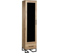Шкаф-витрина R-Home Loft дуб натуральный 40092925H_Натур