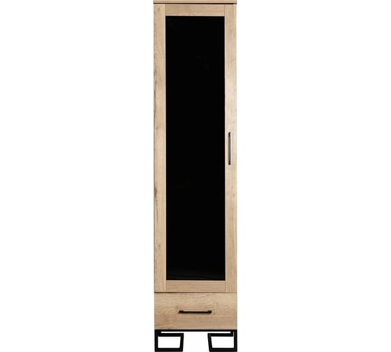 Шкаф-витрина R-Home Loft дуб натуральный 40092925H_Натур