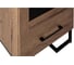 Шкаф-витрина R-Home Loft дуб табак 40092925H_Табак 3