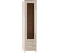 Шкаф-витрина R-Home Сканди жемчужно-белый 4009260H_Жемчуг