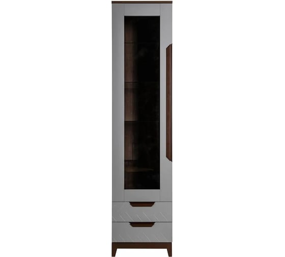 Шкаф-витрина R-Home Сканди грей 4009260H_Грей