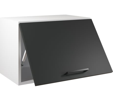 Навесной шкаф Атмосфера Simple В500Г 50x36 см, Антрацит/ Белый 00-00020853
