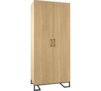 Шкаф R-Home Loft двухстворчатый, без зеркал, дуб натуральный 4009293h_Натур
