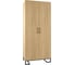 Шкаф R-Home Loft двухстворчатый, без зеркал, дуб натуральный 4009293h_Натур 1