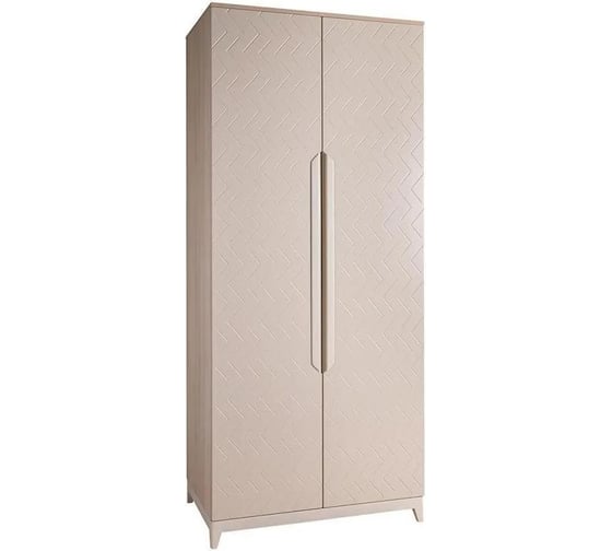 Шкаф R-Home Сканди двухстворчатый, жемчужно-белый 4009263hM_Жемчуг 1