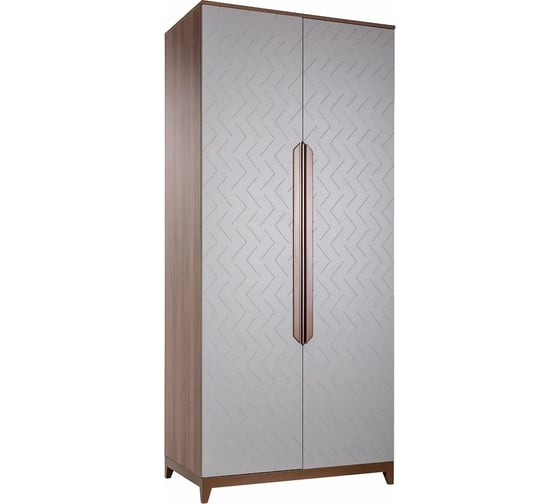 Шкаф R-Home Сканди двухстворчатый, грей 4009263hM_Грей 1