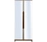 Шкаф R-Home Сканди двухстворчатый, с зеркалами, грей 4009262h_Грей 2