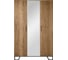 Шкаф R-Home Loft трехстворчатый, с зеркалом, дуб табак 4009294h_Табак 2