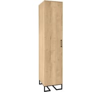 Шкаф R-Home Loft одностворчатый, 45 см, дуб натуральный 4017248h_Натур