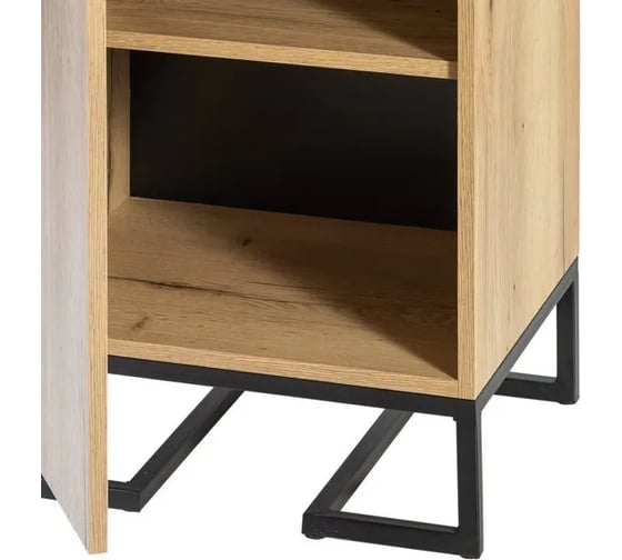 Шкаф R-Home Loft одностворчатый, 45 см, дуб натуральный 4017248h_Натур