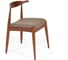 Стул Tetchair 2 шт., мягкое сидение Bull, каркас бук, сиденье ткань, 54.5x54x75 см, коричневый 13983 1