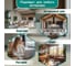 Стул Tetchair 2 шт., мягкое сидение Bull, каркас бук, сиденье ткань, 54.5x54x75 см, коричневый 13983 8