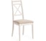 Стул Tetchair 2 шт. picasso ( pc-sc ) дерево гевея, 45x53x97 см, ivory white (слоновая кость 2-5), ткань: клетка мелкая (s505-18) 12349 1