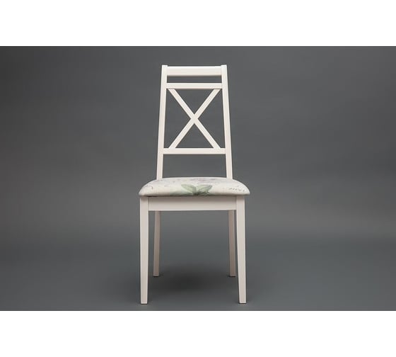 Стул Tetchair picasso ( pc-sc ) / 1 шт. в упаковке дерево гевея, 45x53x97 см, ivory white (слоновая кость 2-5), ткань прованс № 13 19448