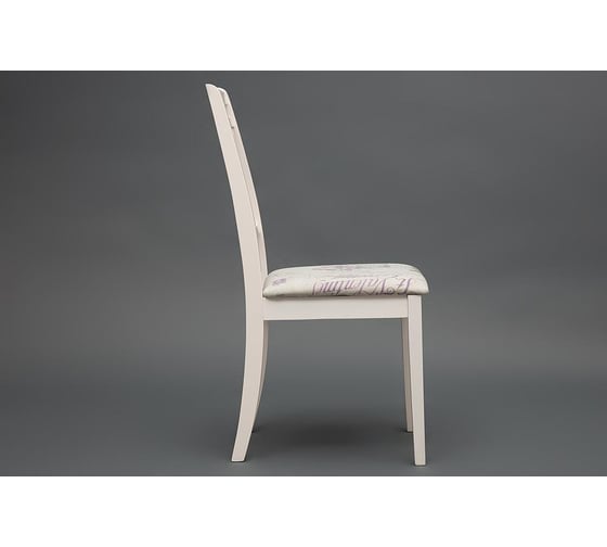 Стул Tetchair picasso ( pc-sc ) / 1 шт. в упаковке дерево гевея, 45x53x97 см, ivory white (слоновая кость 2-5), ткань прованс № 13 19448