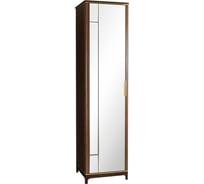 Шкаф R-Home Модерн 1-дверный, с зеркалом, без полок, гладстоун 4009273H_Гладстоун