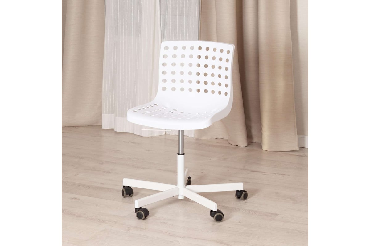 Офисное кресло Tetchair skalberg office (mod. c-084-b) / 1 шт. в упаковке  металл/пластик, white (белый) 19803 - выгодная цена, отзывы,  характеристики, фото - купить в Москве и РФ