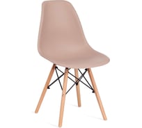 Стул Tetchair cindy (eames) (mod. 001) 4 шт., дерево бук/металл/сиденье пластик, 51x46x82 см, бежевый / beige 20087