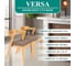 Стул Tetchair 2 шт., мягкое сидение versa (верса), каркас бук, сиденье ткань, 54.5x56x74 см, натуральный + коричневый 13989 2