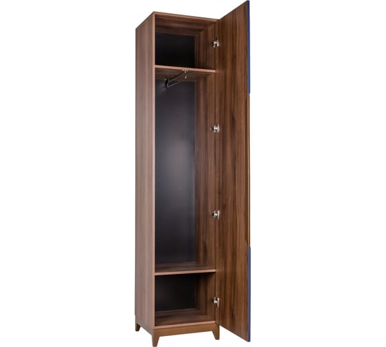 Шкаф R-Home Сканди 1-дверный, для прихожей, сапфир, 45 см 40092728hM_Сапфир