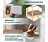 Стул Tetchair 2 шт., мягкое сидение bull, каркас бук, сиденье ткань, 54.5x54x75 см, натуральный + коричневый 13985 3