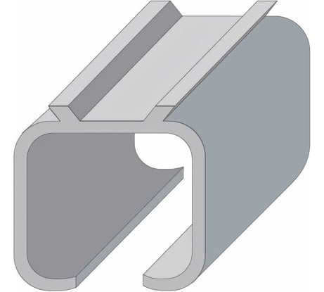 Верхняя направляющая для раздвижных дверей N2 Palladium 2 метра 12055