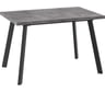 Стол МАМАДОМА борг-140 дымчатая керамика/черный 101751