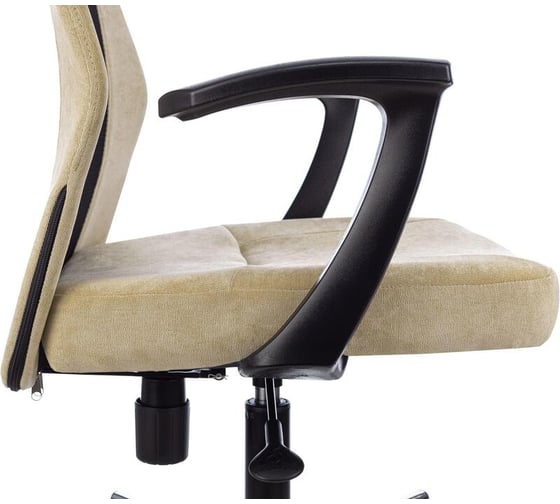 Кресло Easy Chair vb_e 225 dsl бежево-черный light-21 сетка/ткань, хром 1808705
