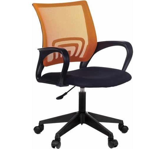 Кресло Easy Chair vb_e-396 lt сетка, ткань, оранжевый, пластик 1721984 1