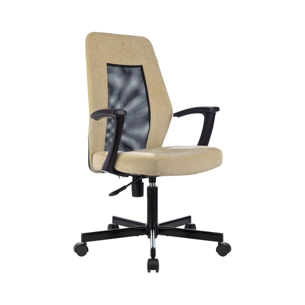 Кресло Easy Chair vb_e 225 ptw бежево-черный light-21 сетка, ткань ...