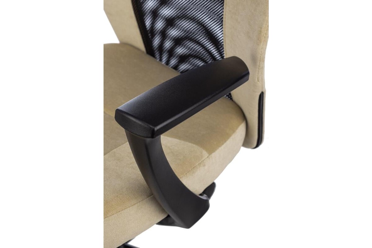  Easy Chair vb_e 225 ptw бежево-черный light-21 сетка, ткань .