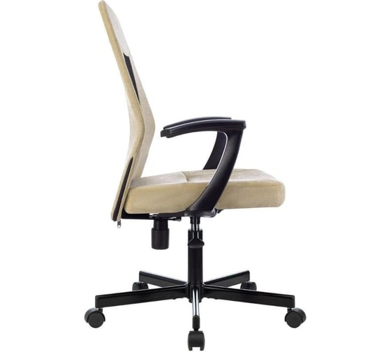 Кресло Easy Chair vb_e 225 ptw бежево-черный light-21 сетка, ткань, металл 1808703
