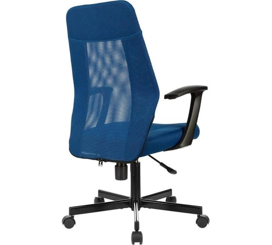 Кресло Easy Chair vb_e 225 ptw синий, сетка, ткань, металл 1808701