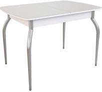 Стеклянный стол Woodville танго белый / белый 454589