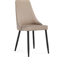 Стул Woodville лана бежевый / черный 553579